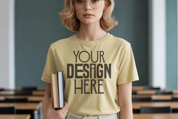 Butter Comfort Colors 1717 Teacher Mocku: A Strategic Asset for Educator Branding