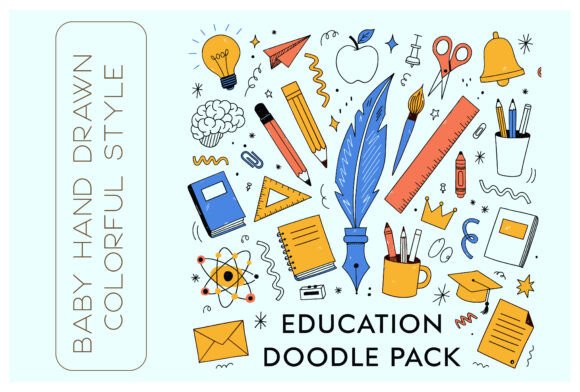 Education Doodle Icon: Bringing Human Warmth to Digital Learning