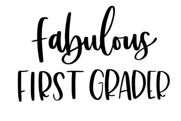 Fabulous First Grader