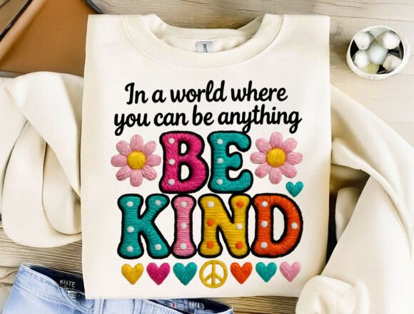 Groovy Retro Kindness PNG: Elevate Your Designs with Authentic 3D Charm